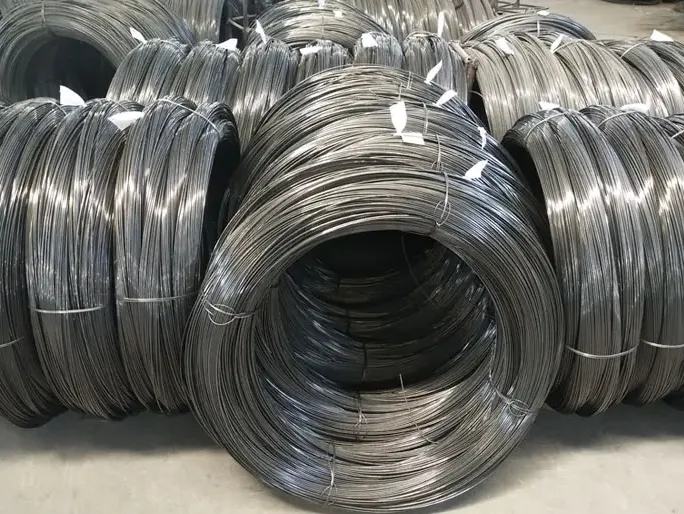 Fio de aço galvanizado para mola